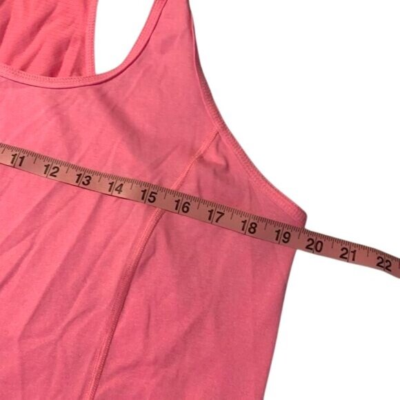 Danskin Now Pink Racerback Tank Top XL/XG 16-18 Semi-Fitted Lightweight Polyeste - Picture 9 of 10